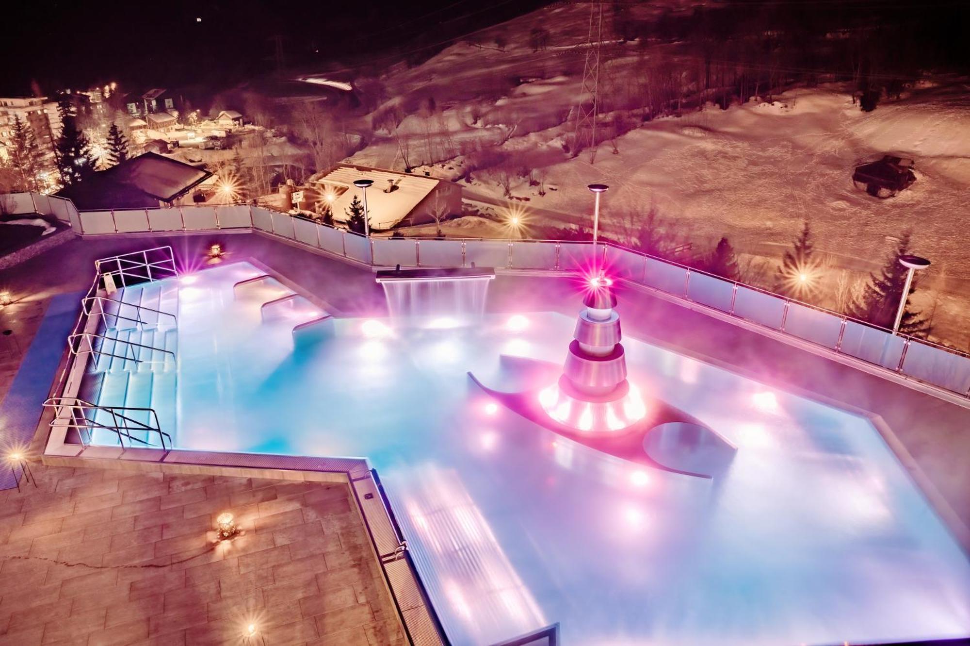 Hotel Walliserhof-Leukerbad-Therme Eksteriør bilde